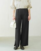 【ドゥクラッセ/DoCLASSE】のヴィスコースストレッチ・ワイドパンツ 人気、トレンドファッション・服の通販 founy(ファニー) ファッション Fashion レディースファッション Fashion for Women パンツ Pants & Trousers スマート Smart, Elegant スリット Slit, Slit Detail センター Center, Center Line ポケット Pocket, Pocket Detail ワイド Wide, Wide Fit thumbnail ブラック|ID: prp329100004934360 ipo3291000000037033782