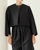 【ドゥクラッセ/DoCLASSE】のオクタボンディング・ノーカラージャケット ブラック|ID: prp329100004934365 ipo3291000000037102683