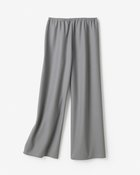 【ドゥクラッセ/DoCLASSE】の細番手ウールストレッチ・ワイドパンツ グレー|ID: prp329100004934369 ipo3291000000037257406