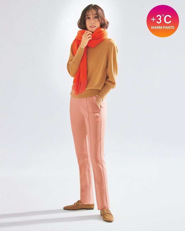 【ドゥクラッセ/DoCLASSE】のプレミアサーモ・ストレートスリム68cm インテリア・キッズ・メンズ・レディースファッション・服の通販 founy(ファニー) https://founy.com/ ファッション Fashion レディースファッション Fashion for Women パンツ Pants & Trousers |ID: prp329100004934370 ipo3291000000037098467