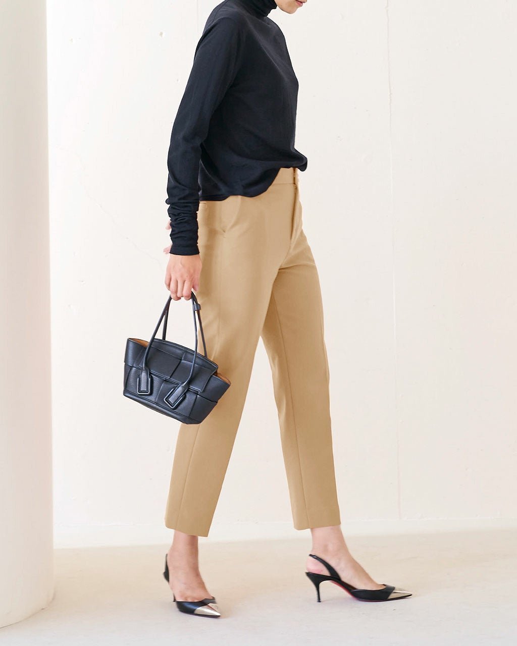 【ドゥクラッセ/DoCLASSE】の二重織ストレッチクロス・スティックパンツ インテリア・キッズ・メンズ・レディースファッション・服の通販 founy(ファニー) 　ファッション　Fashion　レディースファッション　Fashion for Women　パンツ　Pants & Trousers　ベージュ|ID: prp329100004934372 ipo3291000000037033841