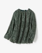 【ドゥクラッセ/DoCLASSE】の総リバーレース・プルオーバー グリーン|ID: prp329100004934383 ipo3291000000037102705