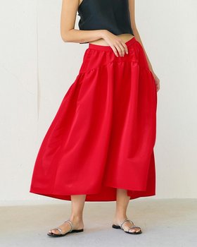 【ドゥクラッセ/DoCLASSE】 トリアセグログラン・フレアスカート人気、トレンドファッション・服の通販 founy(ファニー) ファッション Fashion レディースファッション Fashion for Women スカート Skirts Aライン・フレアスカート A-Line & Flared Skirts ギャザー Gathered, Ruffled グログラン Grosgrain, Grosgrain Ribbon シルク Silk, 100% Silk パーティ Party, Party Style ラウンド Round, Round Neck |ID:prp329100004934415