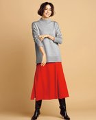 【ドゥクラッセ/DoCLASSE】のスリットカフス・ハイネックニット グレー|ID: prp329100004934417 ipo3291000000037033979
