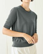 【ドゥクラッセ/DoCLASSE】のスーパーファインメリノ・クルーネック グレー|ID: prp329100004934418 ipo3291000000037257510