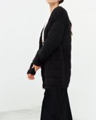 【ドゥクラッセ/DoCLASSE】のキッドモヘア・エアリーカーディガン ブラック|ID: prp329100004934423 ipo3291000000037257517