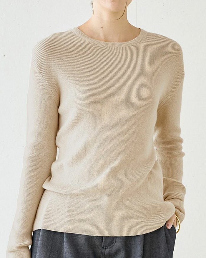 【ドゥクラッセ/DoCLASSE】のシルクカシミヤ・クルーネックセーター インテリア・キッズ・メンズ・レディースファッション・服の通販 founy(ファウニー) https://founy.com/ ファッション Fashion レディースファッション Fashion for Women トップス・カットソー Cut & Sew Tops ニット Knit Tops & Sweaters インナー Innerwear シルク Silk, 100% Silk ベスト Vest, Waistcoat ベーシック Basic, Essential ミックス Mix, Mixed Style 冬 Winter / This Winter A/W・秋冬 Autumn/Winter |ID: prp329100004934455 ipo3291000000037102824