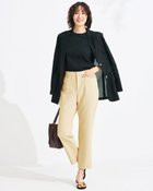 【ドゥクラッセ/DoCLASSE】の二重織りカルゼ・スリムテーパード ベージュ|ID: prp329100004934491 ipo3291000000037102898