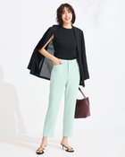 【ドゥクラッセ/DoCLASSE】の二重織りカルゼ・スリムテーパード ミントグリーン|ID: prp329100004934491 ipo3291000000037102900