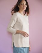 【ドゥクラッセ/DoCLASSE】のクルーシャツテール/長袖・ドゥクラッセTシャツ ライトグレー|ID: prp329100004934494 ipo3291000000037034269