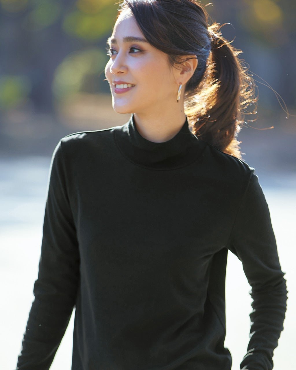 【ドゥクラッセ/DoCLASSE】のハイカウントコットン・ハイネック/長袖 人気、トレンドファッション・服の通販 founy(ファニー) 　ファッション　Fashion　レディースファッション　Fashion for Women　トップス・カットソー　Cut & Sew Tops　カットソー・ベーシックTシャツ　Cut-and-Sewn Tops / Stretch Tees & Basics　インナー　Innerwear　カットソー　Cut and Sewn Top　ジャケット　Jacket, Outerwear　なめらか　Smooth, Silky Texture　長袖　Long Sleeve, Full Sleeve　 other-1|ID: prp329100004934508 ipo3291000000037034317