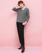 【ドゥクラッセ/DoCLASSE】のストレッチWクロス・テーパード/64cm ブラック|ID: prp329100004934529 ipo3291000000037098539