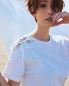 【ドゥクラッセ/DoCLASSE】のシルケット・ショルダーレーストップス ホワイト|ID: prp329100004934532 ipo3291000000037102987