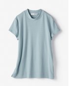【ドゥクラッセ/DoCLASSE】のハイカウントコットン・プチハイネック サックス|ID: prp329100004934541 ipo3291000000037140309