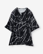 【ドゥクラッセ/DoCLASSE】の強撚スムース・フロントタックトップス ネイビーXオフ|ID: prp329100004934545 ipo3291000000037140385