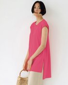 【ドゥクラッセ/DoCLASSE】のチュニック/フレンチ袖・ドゥクラッセTファイン フューシャピンク|ID: prp329100004934550 ipo3291000000037034501