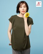 【ドゥクラッセ/DoCLASSE】のUVスラブ・ショルダータックトップス オリーブ|ID: prp329100004934553 ipo3291000000037034515