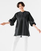 【ドゥクラッセ/DoCLASSE】のコットンローン・ピンタックブラウス ブラック|ID: prp329100004934564 ipo3291000000037257788