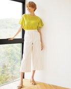 【ドゥクラッセ/DoCLASSE】のドライタッチ・ワイドクロップド ホワイト・パターン|ID: prp329100004934567 ipo3291000000037103037