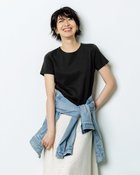 【ドゥクラッセ/DoCLASSE】のクルーネック/半袖・ドゥクラッセTシャツ 人気、トレンドファッション・服の通販 founy(ファニー) ファッション Fashion レディースファッション Fashion for Women トップス・カットソー Cut & Sew Tops シャツ・ブラウス・オフィスカジュアル Elegant Blouses & Button-Ups ロングTシャツ・Tシャツ Longline T-Shirts & Tees カットソー・ベーシックTシャツ Cut-and-Sewn Tops / Stretch Tees & Basics インナー Innerwear カットソー Cut and Sewn Top シンプル Simple, Minimal ジャケット Jacket, Outerwear デニム Denim, Jeans Material 定番 Standard, Basic Item なめらか Smooth, Silky Texture パール Pearl, Pearl Accent ベーシック Basic, Essential 半袖 Short Sleeve, Half Sleeve おすすめ Recommended / Our Picks ビジネス 仕事 通勤 Business / Work / Commuting thumbnail ブラック|ID: prp329100004934584 ipo3291000000037034650