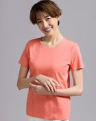 【ドゥクラッセ/DoCLASSE】のクルーネック/半袖・ドゥクラッセTシャツ コーラル|ID: prp329100004934584 ipo3291000000037257835