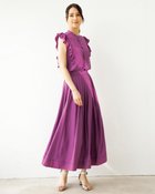 【ドゥクラッセ/DoCLASSE】のキュプラコットン・フレアスカート パープル|ID: prp329100004934588 ipo3291000000037103072