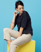 【ドゥクラッセ/DoCLASSE】の抜け感クルーネック/5分袖・ドゥクラッセTシャツ ブラック|ID: prp329100004934592 ipo3291000000037257858