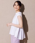 【ドゥクラッセ/DoCLASSE】のオフハイネック・バックボタンブラウス ホワイト|ID: prp329100004934608 ipo3291000000037257888