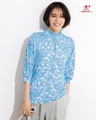 【ドゥクラッセ/DoCLASSE】のUVスラブ・2WAYハイネック7分袖 アクアブルー|ID: prp329100004934609 ipo3291000000037257894