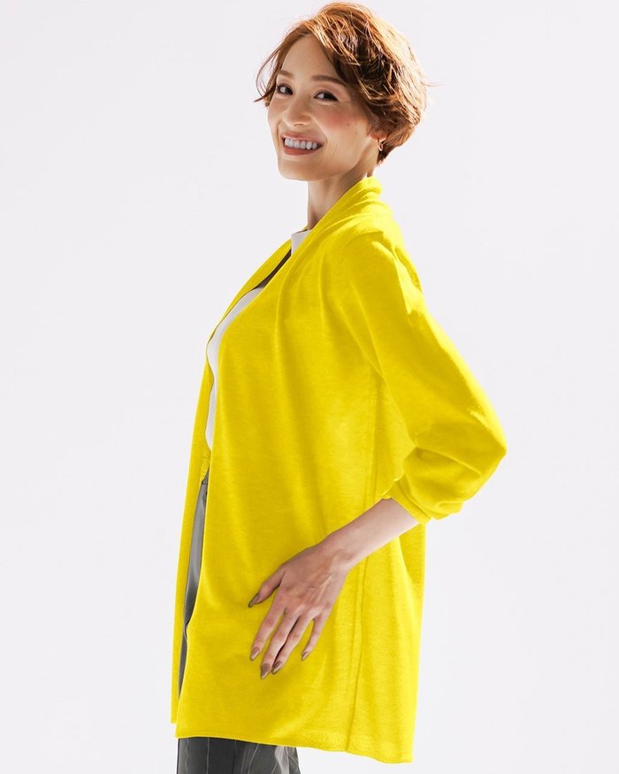 【ドゥクラッセ/DoCLASSE】のスパークリングニット・立ち衿カーディガン インテリア・キッズ・メンズ・レディースファッション・服の通販 founy(ファニー) https://founy.com/ ファッション Fashion レディースファッション Fashion for Women トップス・カットソー Cut & Sew Tops ニット Knit Tops & Sweaters カーディガン・羽織り Layered Style Cardigans おすすめ Recommended / Our Picks カーディガン Cardigan, Knitwear シアー Sheer, See-Through メランジ Melange, Mixed Yarn エレガント 上品 Elegant 雑誌 Magazine, Fashion Magazine |ID: prp329100004934611 ipo3291000000037034774