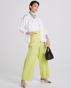 【ドゥクラッセ/DoCLASSE】のスタイルUPパンツ・ピンタックセミワイド レモンイエロー|ID: prp329100004934617 ipo3291000000037140488