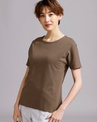【ドゥクラッセ/DoCLASSE】の立体クルーネック/半袖・ドゥクラッセTシャツ ダークブラウン|ID: prp329100004934627 ipo3291000000037034839