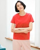 【ドゥクラッセ/DoCLASSE】のクルーネック/半袖・ドゥクラッセTファイン スカーレット|ID: prp329100004934639 ipo3291000000037257960