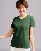 【ドゥクラッセ/DoCLASSE】のクルーネック/半袖・ドゥクラッセTファイン カーキ|ID: prp329100004934639 ipo3291000000037257962