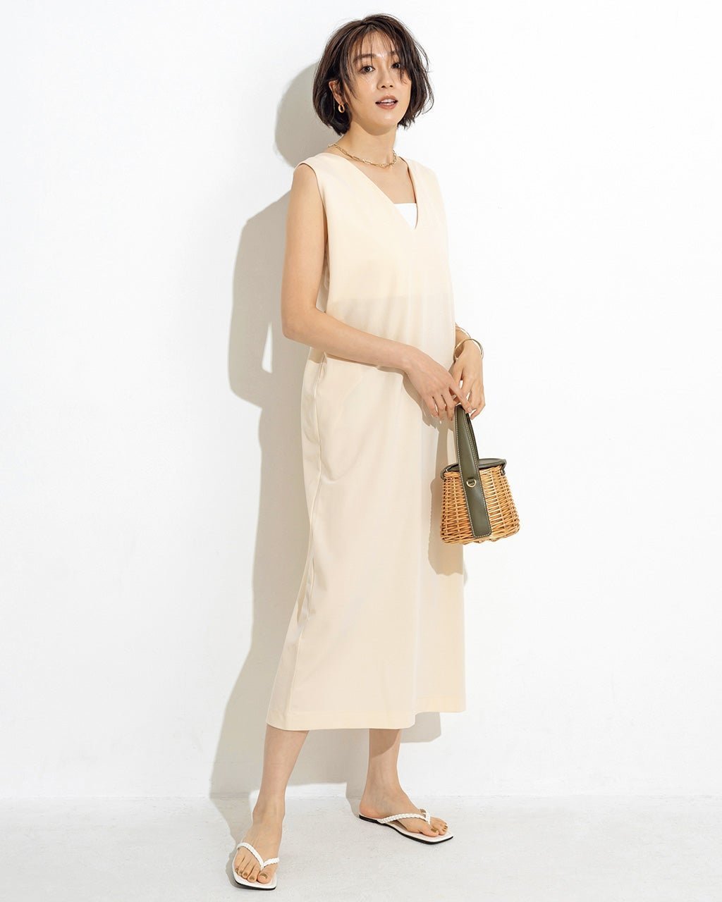 【ドゥクラッセ/DoCLASSE】のダブル編み・バックリボンジャンスカ 人気、トレンドファッション・服の通販 founy(ファニー) 　ファッション　Fashion　レディースファッション　Fashion for Women　ワンピース　Dresses　スリット　Slit, Slit Detail　ダブル　Double, Double-Breasted　フロント　Front, Front Design　 other-1|ID: prp329100004934641 ipo3291000000037034899