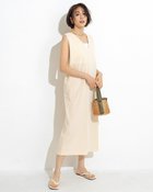 【ドゥクラッセ/DoCLASSE】のダブル編み・バックリボンジャンスカ エクルー|ID: prp329100004934641 ipo3291000000037140559