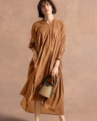 【ドゥクラッセ/DoCLASSE】のインディアンコットン・カフタンワンピース テラコッタ|ID: prp329100004934644 ipo3291000000037094311