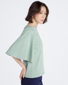 【ドゥクラッセ/DoCLASSE】の浅Vネック/ベルスリーブ・ドゥクラッセTシャツ グリーングレー|ID: prp329100004934649 ipo3291000000037093439