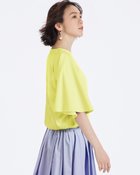 【ドゥクラッセ/DoCLASSE】の浅Vネック/ベルスリーブ・ドゥクラッセTシャツ アップルイエロー|ID: prp329100004934649 ipo3291000000037396884