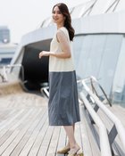 【ドゥクラッセ/DoCLASSE】のバイカラー・ノースリーブワンピース ブルー・パターン|ID: prp329100004934670 ipo3291000000037140672