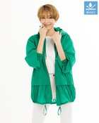 【ドゥクラッセ/DoCLASSE】のシアーストレッチ・ペプラム裾コート グリーン|ID: prp329100004934674 ipo3291000000037098603