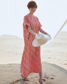 【ドゥクラッセ/DoCLASSE】の高密度コットン・テントラインワンピ/ロング 人気、トレンドファッション・服の通販 founy(ファニー) ファッション Fashion レディースファッション Fashion for Women ワンピース Dresses タイプライター Typewriter Fabric, Crisp Cotton フォルム Silhouette, Form ポケット Pocket, Pocket Detail ロング Long, Long-Length 半袖 Short Sleeve, Half Sleeve 定番 Standard, Basic Item thumbnail オレンジパターン|ID: prp329100004934686 ipo3291000000037035066