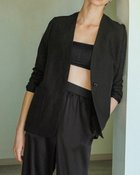 【ドゥクラッセ/DoCLASSE】のテックリネン・ Vカラージャケット 人気、トレンドファッション・服の通販 founy(ファニー) ファッション Fashion レディースファッション Fashion for Women アウター Coat / Outerwear Collection レディースジャケット・軽アウター Jackets カッティング Cutting Detail シンプル Simple, Minimal ジャケット Jacket, Outerwear フェミニン Feminine, Girly フォルム Silhouette, Form ベスト Vest, Waistcoat マニッシュ Mannish, Boyish メタリック Metallic, Shiny Finish リネン Linen, Linen Fabric ワイド Wide, Wide Fit おすすめ Recommended / Our Picks 夏 Summer エレガント 上品 Elegant thumbnail ブラック|ID: prp329100004934705 ipo3291000000037035126