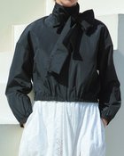 【ドゥクラッセ/DoCLASSE】の高密度タフタ・ショートブルゾン ブラック|ID: prp329100004934706 ipo3291000000037035130