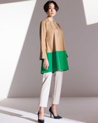 【ドゥクラッセ/DoCLASSE】のタイプライター・配色プルオーバーブラウス ベージュ|ID: prp329100004934716 ipo3291000000037098618