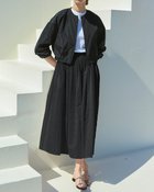 【ドゥクラッセ/DoCLASSE】のエンブロイダリーレース・フレアスカート ブラック|ID: prp329100004934721 ipo3291000000037140780