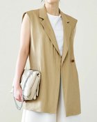 【ドゥクラッセ/DoCLASSE】のフレンチリネン・ストレッチジレ サンドベージュ|ID: prp329100004934729 ipo3291000000037098620