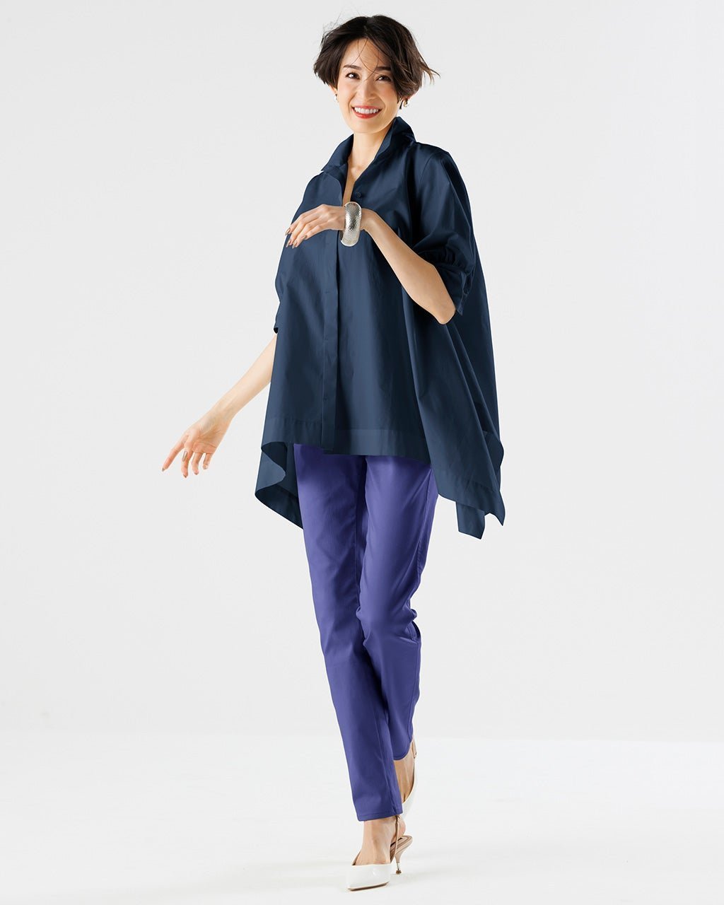 【ドゥクラッセ/DoCLASSE】のミラクルストレッチ・スリムストレート/72cm インテリア・キッズ・メンズ・レディースファッション・服の通販 founy(ファニー) 　ファッション　Fashion　レディースファッション　Fashion for Women　パンツ　Pants & Trousers　ストレッチ　Stretch, Stretchy Fabric　ストレート　Straight, Straight Cut　ポケット　Pocket, Pocket Detail　ヨガ　Yoga, Yoga Wear　ループ　Loop, Loop Knit　人気　Popular, Best Seller　ロイヤルブルー|ID: prp329100004934730 ipo3291000000037035212