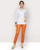 【ドゥクラッセ/DoCLASSE】のスタイルUPパンツ・スリム テラコッタ|ID: prp329100004934732 ipo3291000000037140818