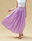 【ドゥクラッセ/DoCLASSE】の66番手オランダリネン・フレアスカート 人気、トレンドファッション・服の通販 founy(ファニー) ファッション Fashion レディースファッション Fashion for Women スカート Skirts Aライン・フレアスカート A-Line & Flared Skirts なめらか Smooth, Silky Texture ギャザー Gathered, Ruffled ティアード Tiered, Tiered Style リネン Linen, Linen Fabric 夏 Summer thumbnail ラベンダー|ID: prp329100004934736 ipo3291000000037035234